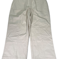 Christopher & Banks Women's Beige Relaxed Fit High Rise Cropped Ankle Pants - 12