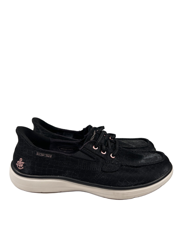 Skechers Women's Black On The Go Slip Ins Walking Shoes - 8