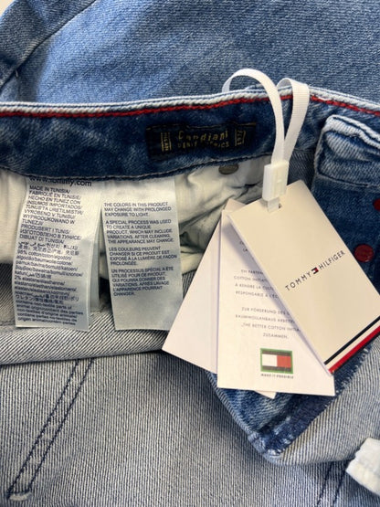 Tommy Hilfiger Men's Cigarette Riverpoint High Rise Button Fly Jeans - 33x32 image 4