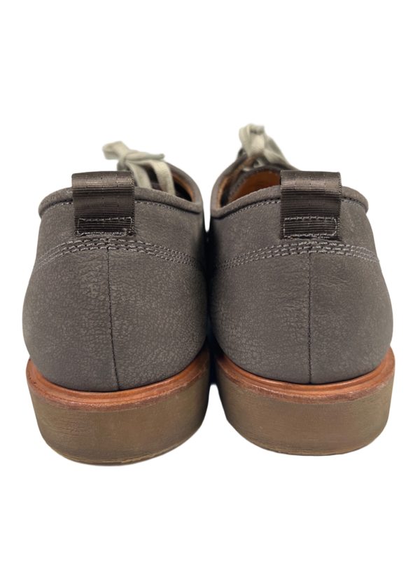 Warfield and Grand Men's Gray Suede Garson Lace Up Oxford Dress Shoes - 12 image 4