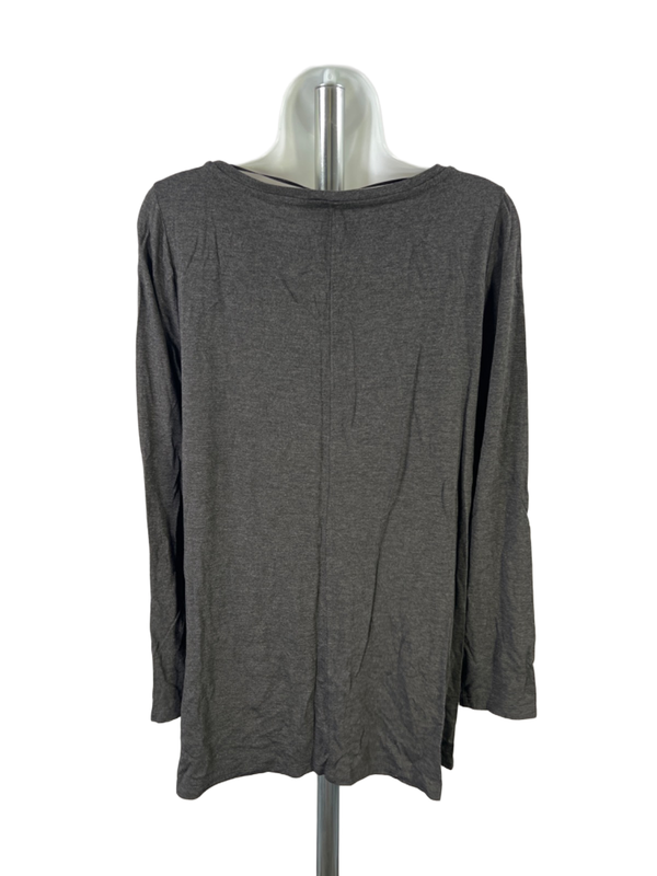 Cable and Gauge Women’s Gray Long Sleeve Shirt - M image 2