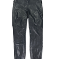 White House Black Market Women's Black Faux Leather Leggings - 14