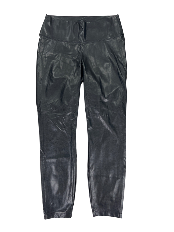 White House Black Market Women's Black Faux Leather Leggings - 14