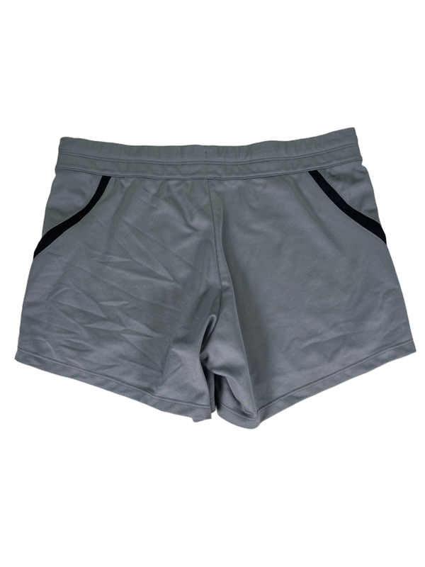 Nike Women's Gray Dri-Fit Infiknit Mid Training Athletic Shorts - M image 2