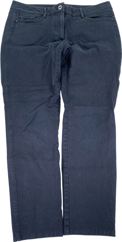 White House Black Market Women’s Black Skinny Leg Denim Jeans - 10