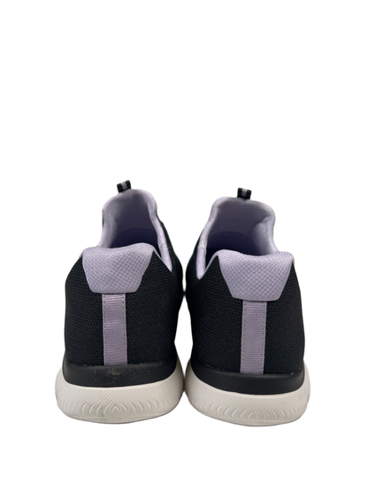 Skechers Women's Black/Purple Summits Radiant Flow Slip On Sneakers - 7.5 Wide image 4