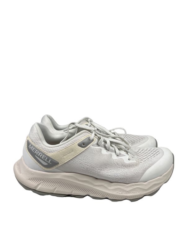 Merrell Women's White Antora 4 Lace Up Trail Hiking Sneakers - 8 Wide