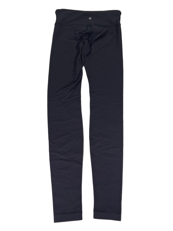 Lululemon Women's Black Wunder Under 30" Athletic Leggings - 6 image 2