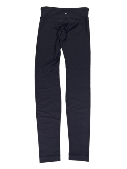 Lululemon Women's Black Wunder Under 30" Athletic Leggings - 6 image 2