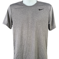 Nike Men's Gray Legend Dri-Fit Short Sleeve Active T-Shirt - S