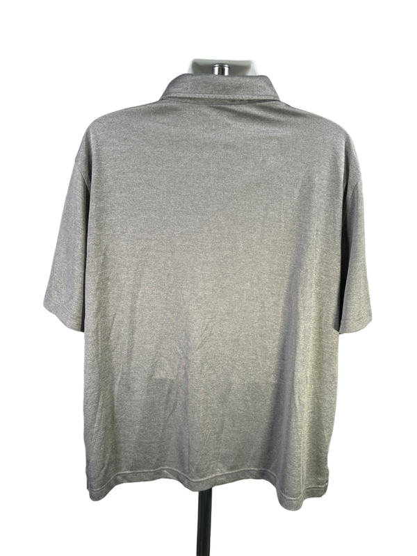 Reebok Men's Gray Short Sleeve Golf Polo Shirt - 2XL image 2