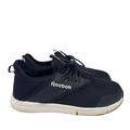 Reebok Women's Blue/White DayStart Slip Resistant Lace Up Work Sneakers - 9