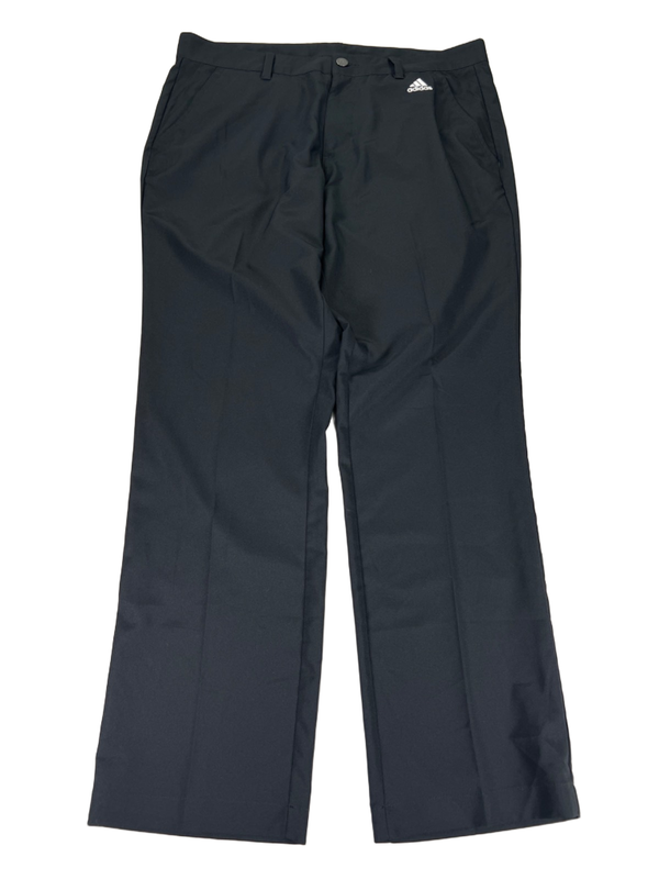 Adidas Men's Black Striped Logo Performance Golf Pants - 34x30