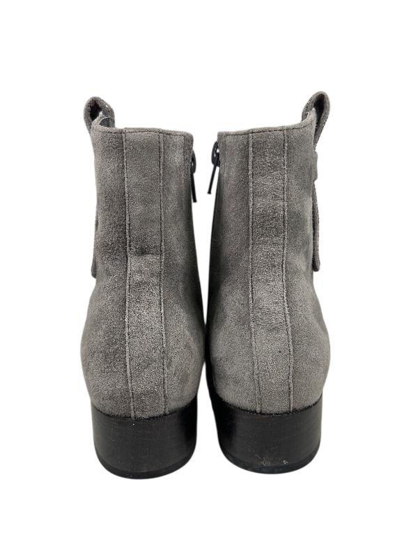 Vaneli Women's Gray Suede Side Zip Ankle Boots - 5 image 4