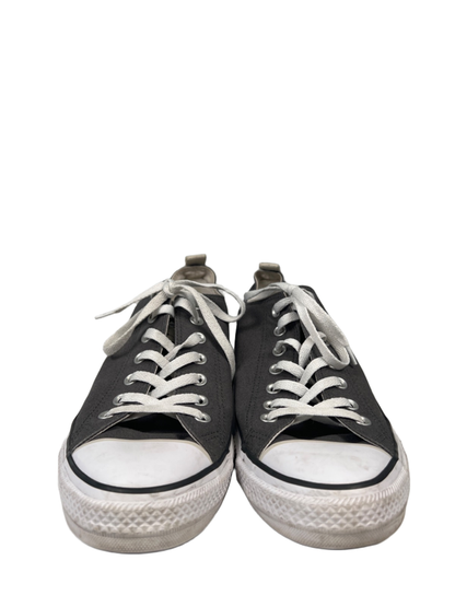 Converse Men's Gray Chuck Taylor All Star OX Low Top Lace Up Sneakers - 12 image 2