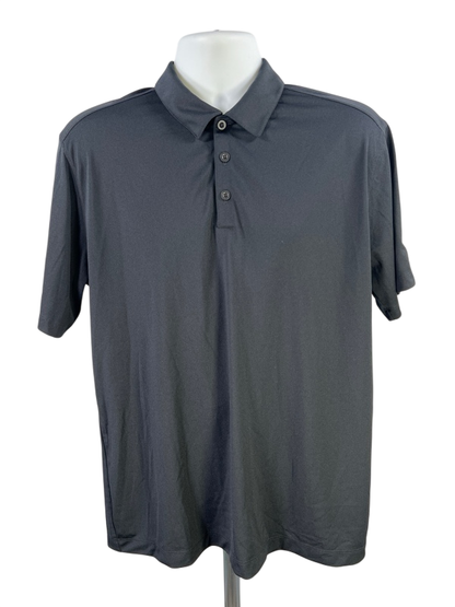 Nike Golf Men's Black Short Sleeve Athletic Polo Shirt - L