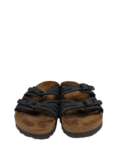 Birkenstock Women's Black Strappy Granada Open Toe Sandals - 5 Narrow image 2