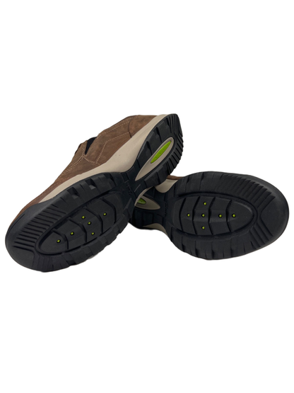 Clarks Men's Brown Wave Walk Waterproof Slip On Shoes - 9.5 Wide image 7