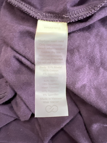 Calia Women's Purple Long Sleeve Racerback Shirt - M image 4