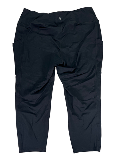 Torrid Active Women's Black Side Pocket Cropped Athletic Leggings - Plus 3 image 2