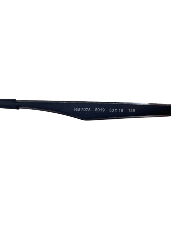 Ray-Ban Men's Blue RB 7078 8019 53-18 Eyeglasses Frames W/ Case image 7