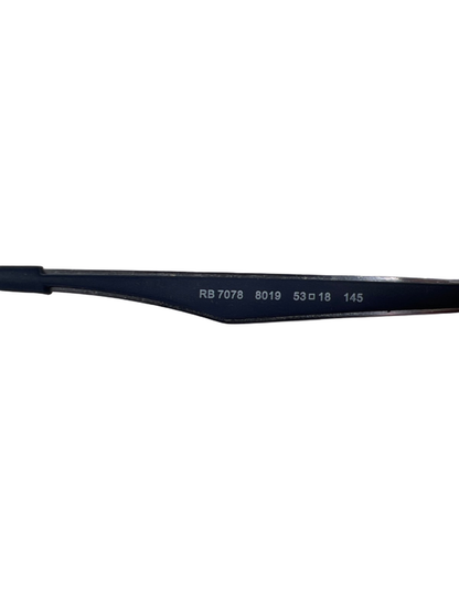 Ray-Ban Men's Blue RB 7078 8019 53-18 Eyeglasses Frames W/ Case image 7
