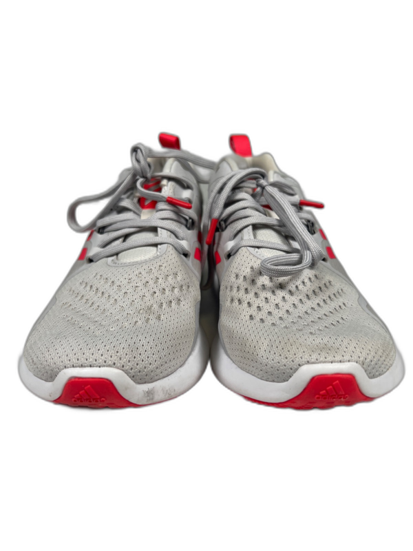 adidas Women's Gray/Pink Edgebounce Lace Up Athletic Running Sneakers - 8.5 image 2