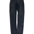 Spanx Women's Black Faux Leather Pull On Leggings - L