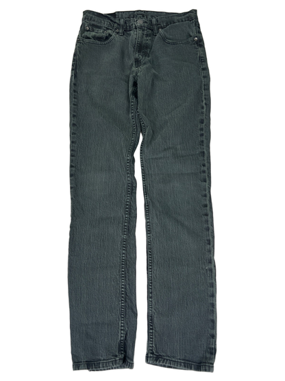 Levi's Men's Black/Green 511 Slim Fit Stretch Denim Jeans - 30x32