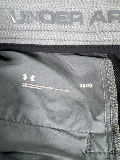 Under Armour Men's Black Performance Golf Pants - 38/32 image 3
