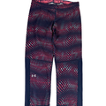 Under Armour Women's Blue/Pink Heatgear Compression Capri Athletic Leggings - L