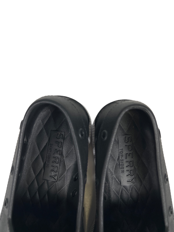 Sperry Women's Black/White Top Sider Float Boat Slip On Shoes - 10 image 3