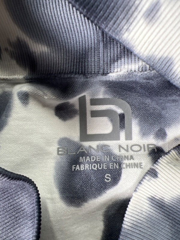 Blanc Noir Women’s Gray Tie Dye Infinity High Rise Legging - S image 3