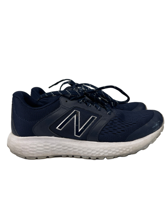 New Balance Women's Blue 520 Comfort Ride Lace Up Athletic Sneakers - 8.5