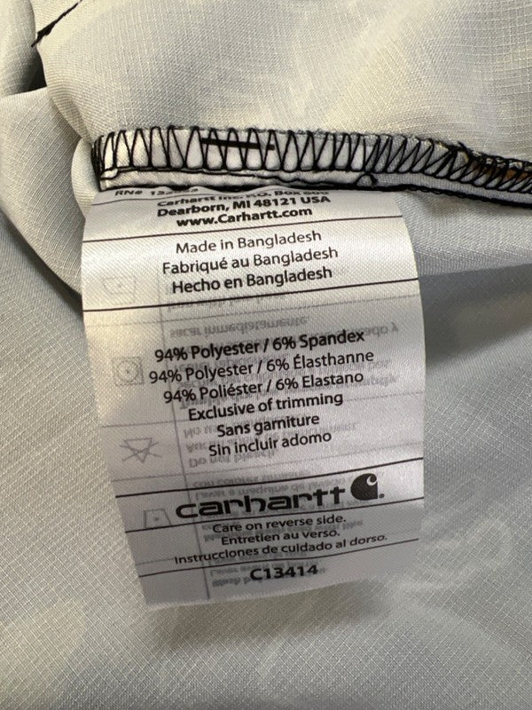 Carhartt Womens Black/Brown Force Cross Flex Modern Fit Dog Print Scrub Top - XL image 4