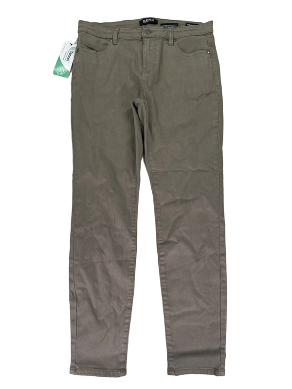 Buffalo David Bitton Women's Green Soft Stretch Avalon Skinny Ankle Jeans - 6