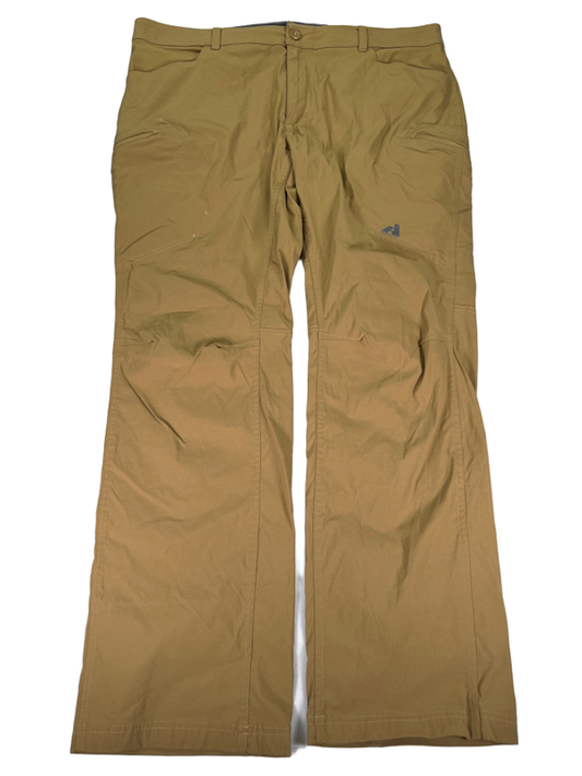 Eddie Bauer Men's Brown/Beige First Ascent Hiking Pants - 42x34