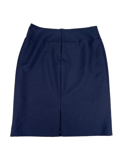 Ellen Tracy Women's Navy Blue Straight Skirt - 6 image 2