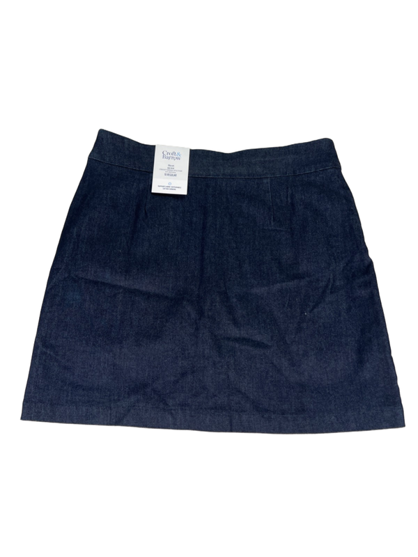 Croft and Barrow Women's Blue The Effortless Stretch Straight Skirt - 10 image 2