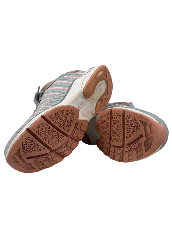 Zeba Women's Gray/Pink Low Top Slip-On Sneakers - 10.5 image 7