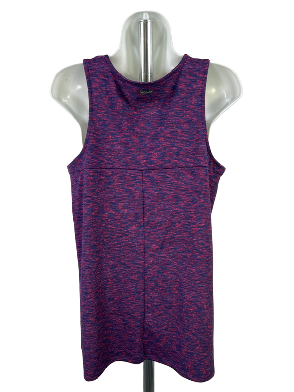 Columbia Women's Purple Heather Knit Tank Top - L image 2