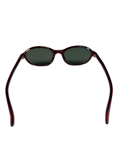 Ray-Ban Women's Red Tortoise Shell B&L Oval Sunglasses image 5