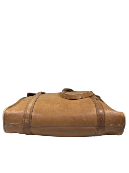 Coach Vintage Tan Leather Envelope Portfolio Messenger Bag image 5