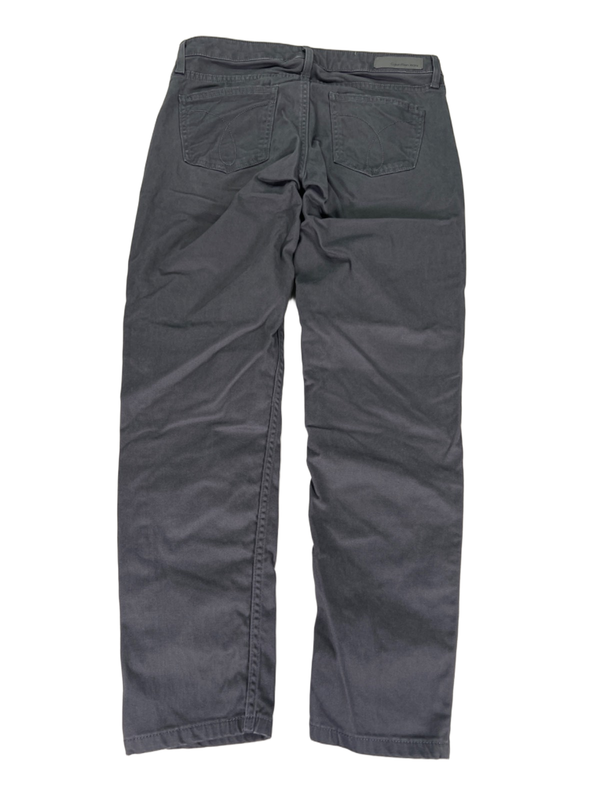 Calvin Klein Women's Gray Ankle Skinny Jeans - 6 image 2