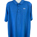 Under Armour Men's Blue Short Sleeve Athletic Polo Shirt - XXL