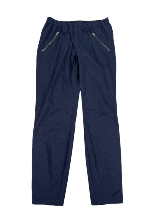 Athleta Women's Blue Woven Pull On Aspire Ankle Pants - 6