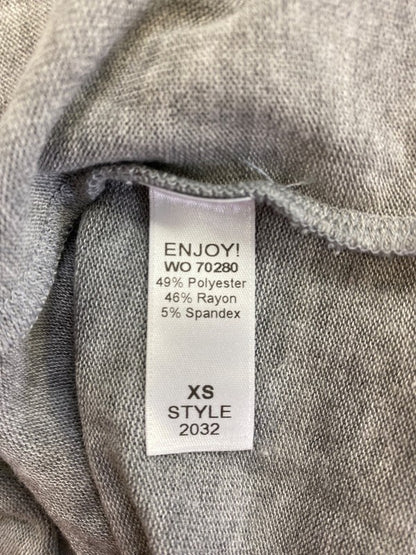 Michael Stars Women’s Gray Long Sleeve Cowl Neck Sweater Dress - XS image 4