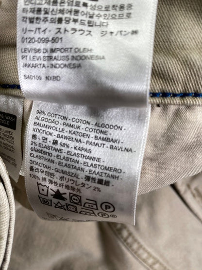 Levi's Men's Beige XX Chino Relaxed Taper Pants - 36 image 5