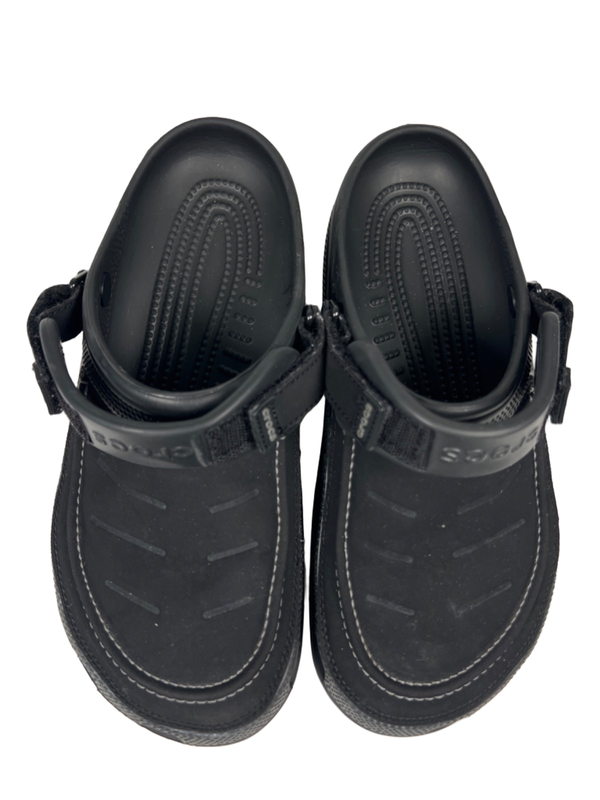 Crocs Men's Black Yukon Vista II Literide Slide On Adjustable Clog Sandal - 9 image 3