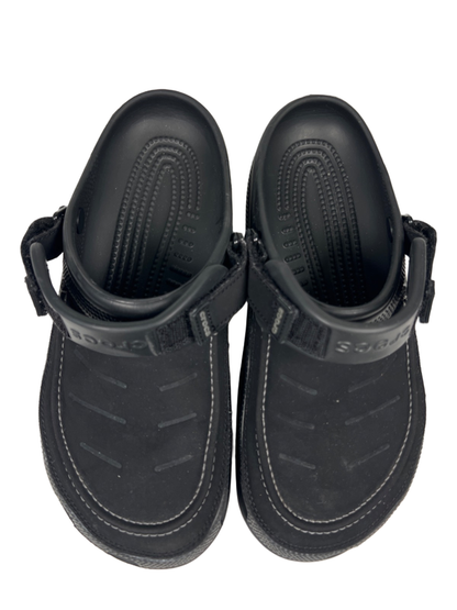 Crocs Men's Black Yukon Vista II Literide Slide On Adjustable Clog Sandal - 9 image 3